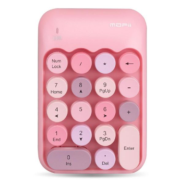 

2.4ghz wireless numeric keypad numpad mini financial 18 keys digital keyboard for accounting teller lapnotebook tablets