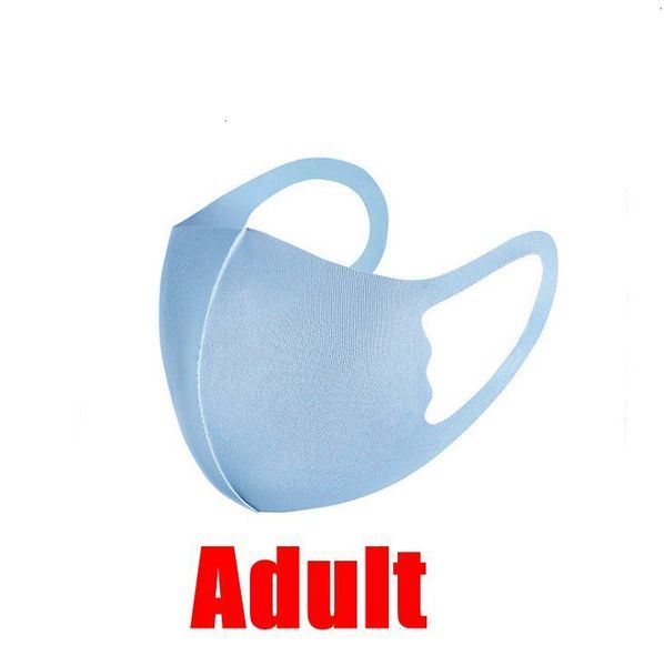 

anti dust face mouth cover pm2.5 mask respirator dustproof anti-bacterial washable reusable ice silk cotton masks tools in stock ierbi
