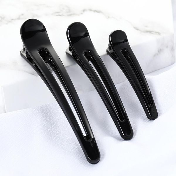 

6pcs hair styling hair clips professional hair positioning clip hairpin solid duckbill clip for women hairdressing yxlkbn xhhair