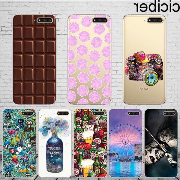 

обложка ciciber пиво шоколад для huawei y9 y7 y6 y5 у3 prime pro 2019 чехол для телефона мягкий силиконовый tpu shell fundas коке