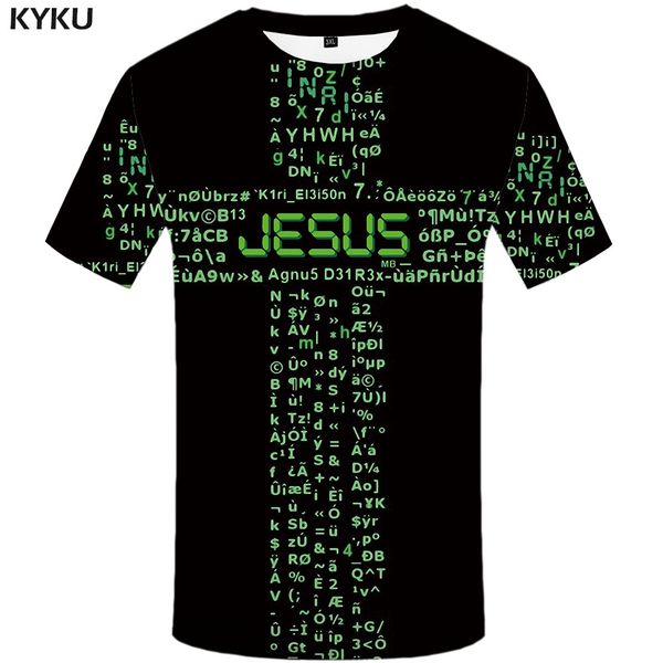 

jesus cross printed christian flame anime leisure print 3d print shirts graphic graphic horror men clothing