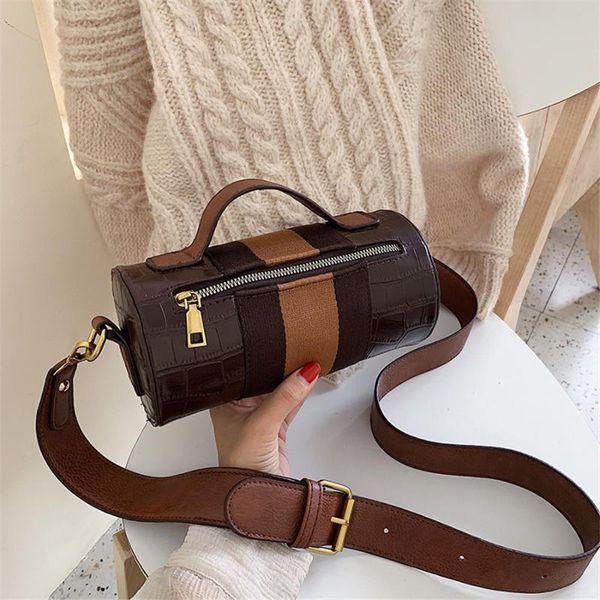 

handbag autumn/winter retro for women fashion joker small round bag style broadband shoulder women bag