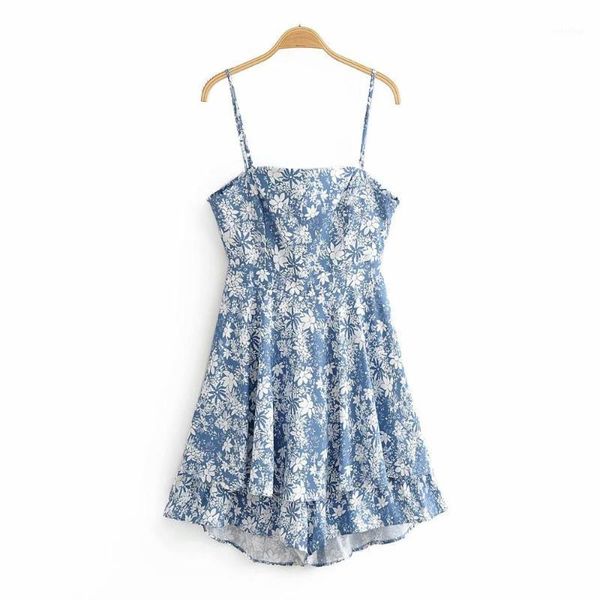 

backless bow ruffle jumpsuit print floral romper elegant party strap short playsuit summer casual overalls romper m0871, Black;white