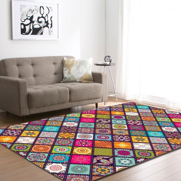 

printed floormat rug carpets for living room bedroom kids play mat rectangle table anti-skid large area rug blanket modern deco1