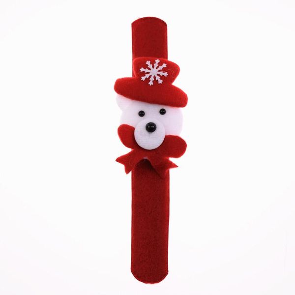 

1шт красный рождественские хлоп круг санта-клаус снеговика медведь elk для детей для взрослых xmas аксессуары игрушка поставка новогоднее ук