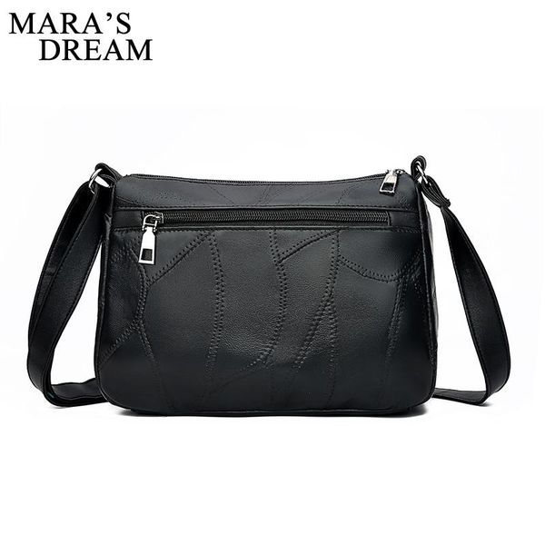 

mara's dream 2020 new solid color fashion ladies shoulder bag simple and versatile soft leather bag small square in mother b