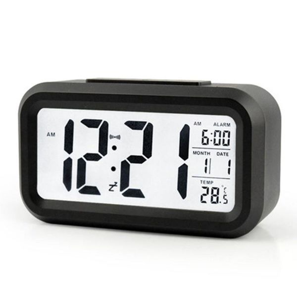 

other clocks & accessories led digital alarm clock backlight snooze mute calendar deskelectronic bcaklight table