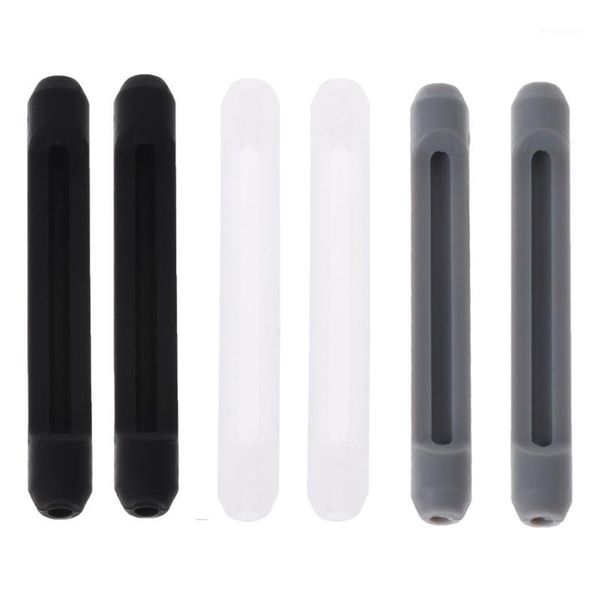 

sunglasses frames glasses ear hooks holder anti slip silicone grips eyeglasses sports temple tips l4me1, Silver