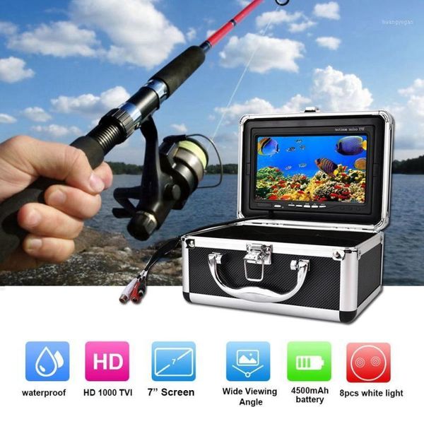 

underwater camera 30 meter line color screen fish finder 7" inch monitor underwater fishing video visual cameras dslr hd 30m1