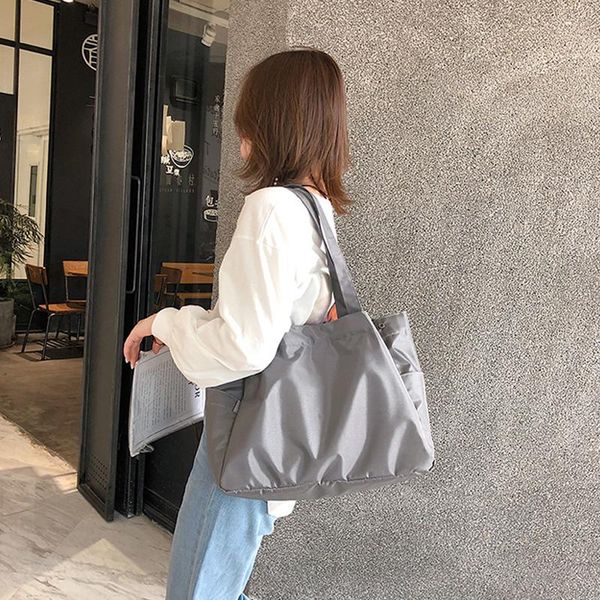 

shoulder bag women fashion solid color water repellent handbag nyloncrossbody bag bolsa feminina dropship new 2020 selling