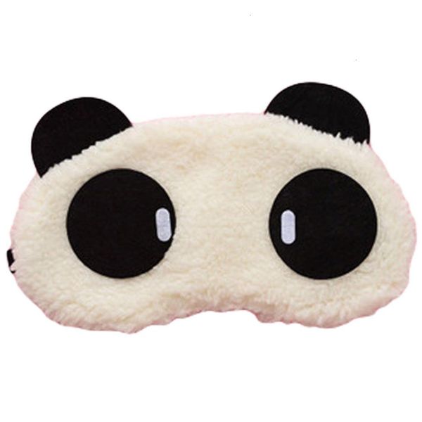 

white cotton panda cute face eye goggles masks shading sleep mask health care new 4 rfeoi