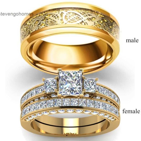 

rings women's sell popular new pair crystal ring lovers hand accessories, Silver
