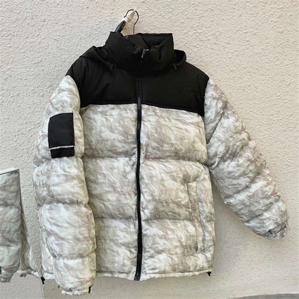 

fashion winter european and american men's and women's retro paper casual warm cotton down jacket coats thick clothes size m, Black