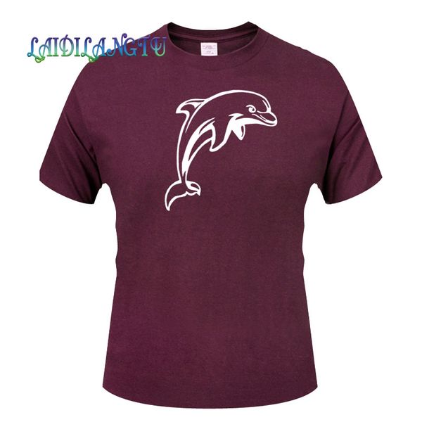 

dolphin cute cartoon animal printing funny gift birthday men t shirt print short sleeve t-shirt sport hooded sweatshirt hoodie