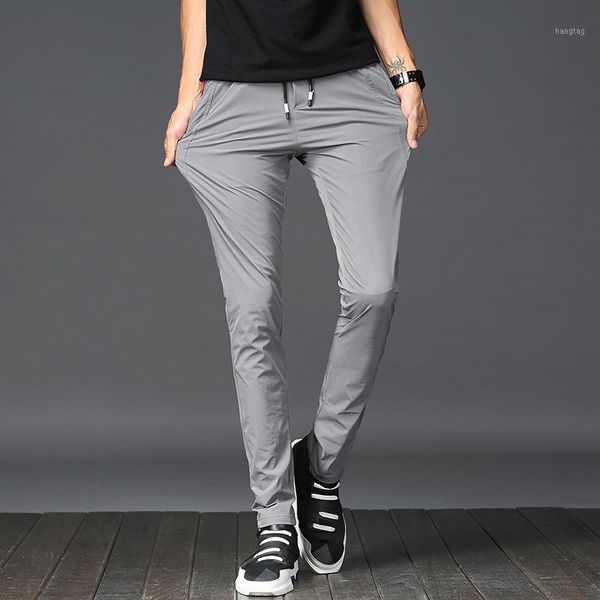 

мужские быстрые упругие силы глабные брюки герметичность талия досуг время досуга haren брюки мужское возможность самооценки длинно1, Black