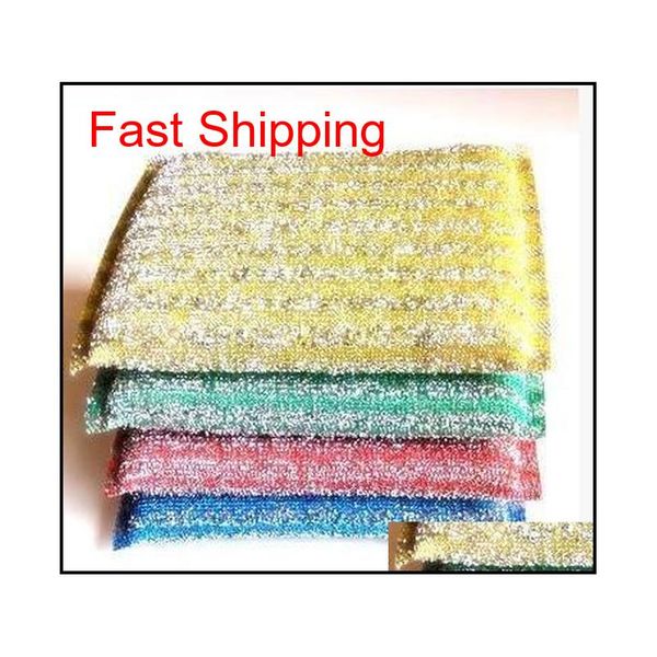 

microfiber cloth dish cloth silk kitchen sponge cleaning supplies (4) ar56a