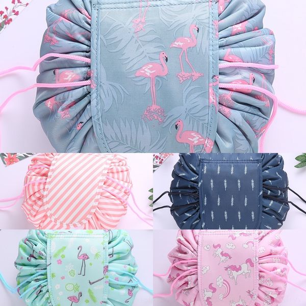 

gw4z9 korean decor lazy makeup japan makeup cosmetic and korea small fresh drawstring storage cosmetic women's large capacity bag small