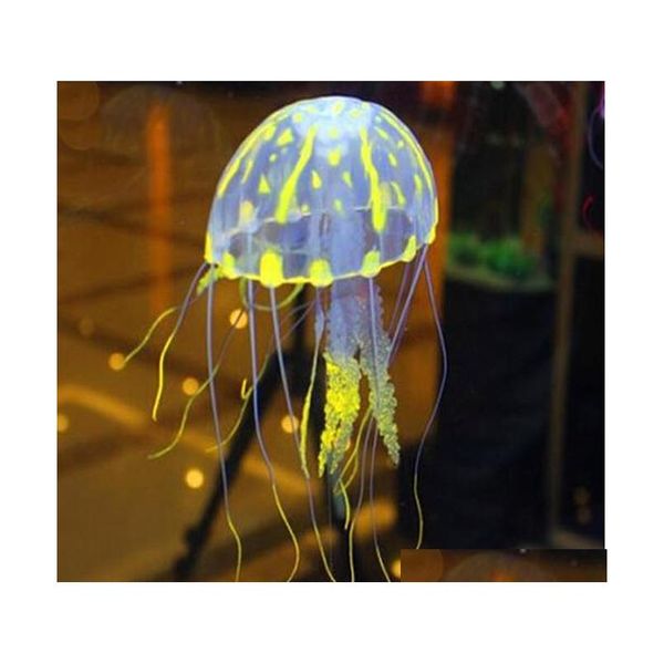 

glowing effect vivid jellyfish for aquarium fish tank garden qylpqy sports2010