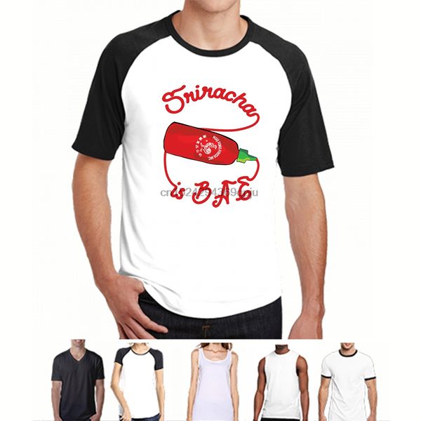 

funny t shirt sriracha is bae - chili food asian red t-shirt tshirt men tee sport hooded sweatshirt hoodie