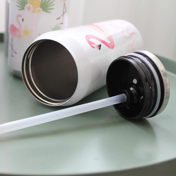 

custom personalised logo thermos steel water bottle summer sport drink tumbler plant cup gift flamingo flask stainless bbylal lipper