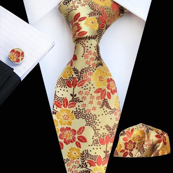

bow ties mens silk royal blue sets tie hanky cufflinks paisley men's pocket suit, Black;gray