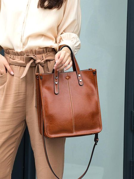 

bag female 2020 new autumn and winter models korean version of the messenger bag large-capacity fashion wild atmospheric leather