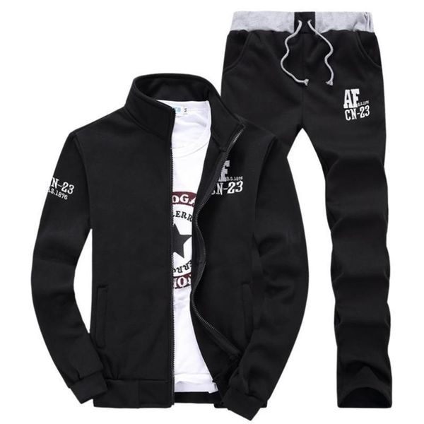 

winter plush sweater men's autumn and warm clothes pants a sportswear baseball shirt, Gray