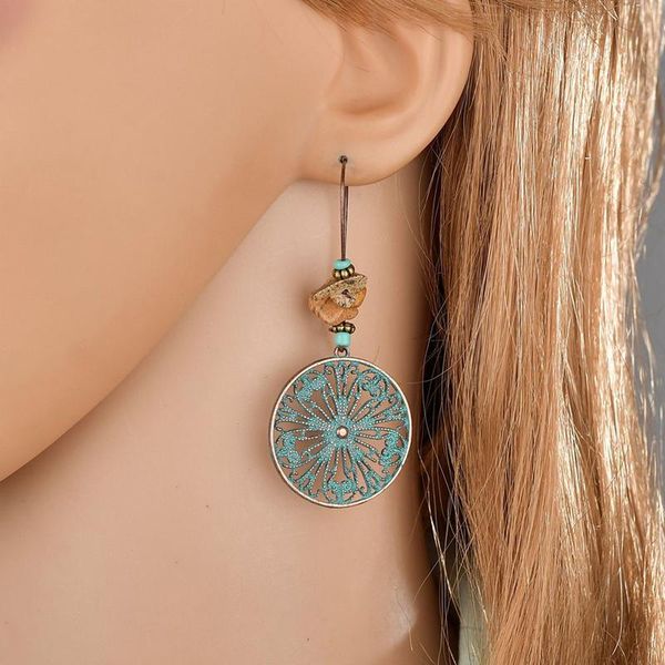 

новый темперамент личность подсолнечной серьги кристалл себе урожай серьга золото для женщин круглых ювелирных изделий серьга er200073 qylcc, Golden