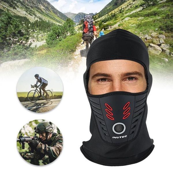 Pescoço à prova de vento Face face máscara ao ar livre resistente a poeira capa de motocicleta de inverno chapéu de esqui ciclismo running esporte tapes de treinamento máscaras