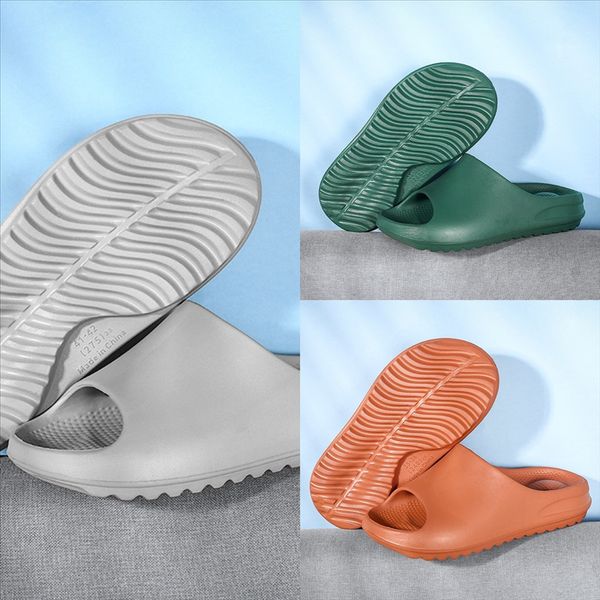 

za4x men cute winter slip warm shoes foam sneakers lover's fat slippers slippers breathable sock slipper slides bread slides winter on, Black