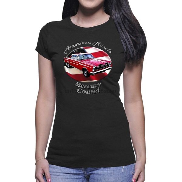 

mercury comet american muscle women`s dark t shirt print t shirt fashion oneck cotton casual tees sport hooded sweatshirt hoodie