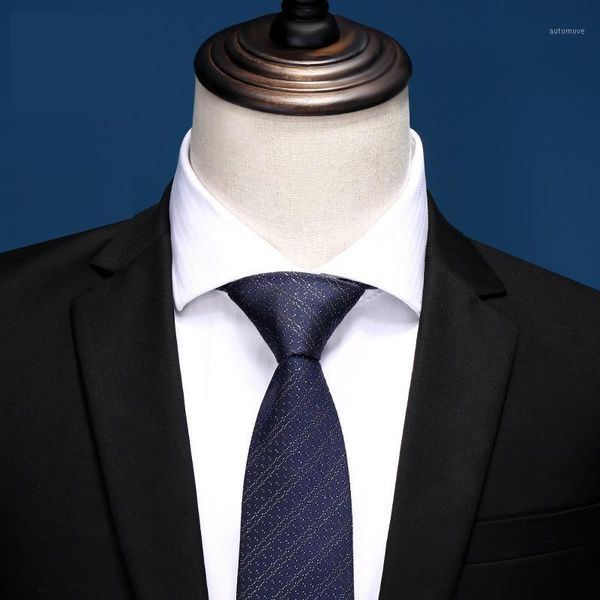 

2020 designer new fashion silver pattern dark blue 8cm ties for men necktie work business formal suit with gift box1, Black;gray