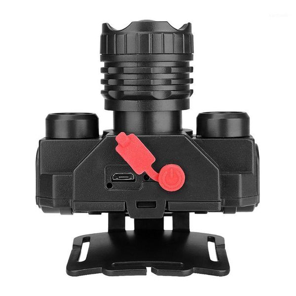 

usb rechargeable led headlamp headlight head lamp torch waterproof new arrival1