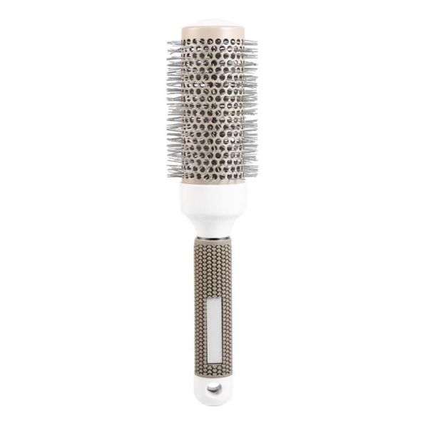 

5 sizes hair brush thermal ceramic ionic round barrel comb salon styling tool for blow drying curling detangling hair comb