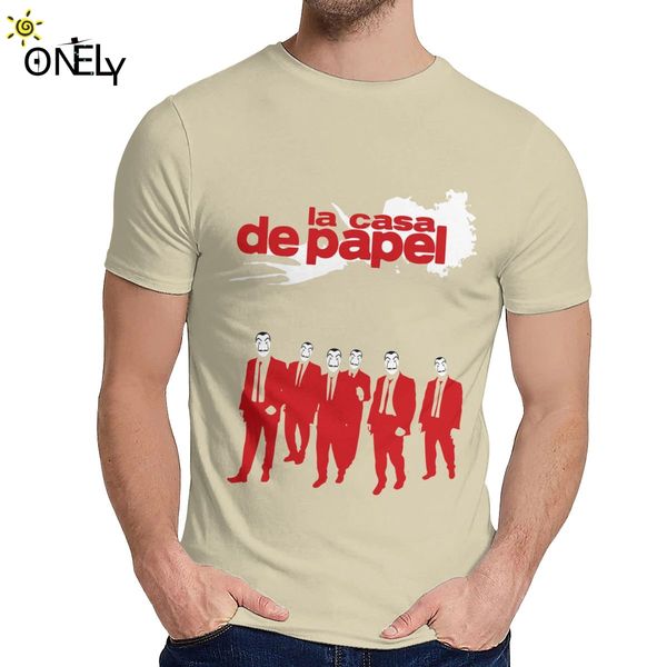 

man's tee shirt la casa de papel reservoir dogs comfortable new classic round neck cartoon design t-shirt sport hooded sweatshirt hoodi