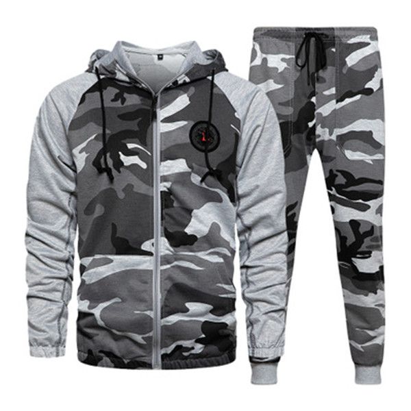 

2 pieces running tracksuit gym clothing men sweatshirt sports set gym clothes autumn sport suit training suit sport wear, White;black