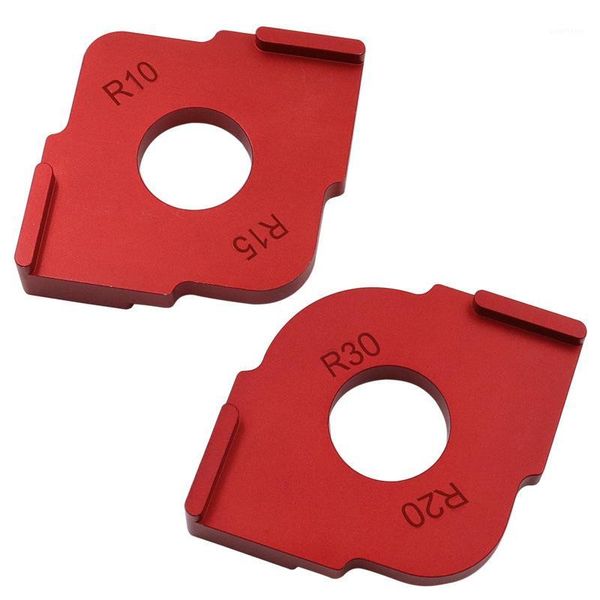 

set of 2 radius jig router templates routing rounded corners router bit templates for woodworking routing r10/r15 r20/r30 tn991