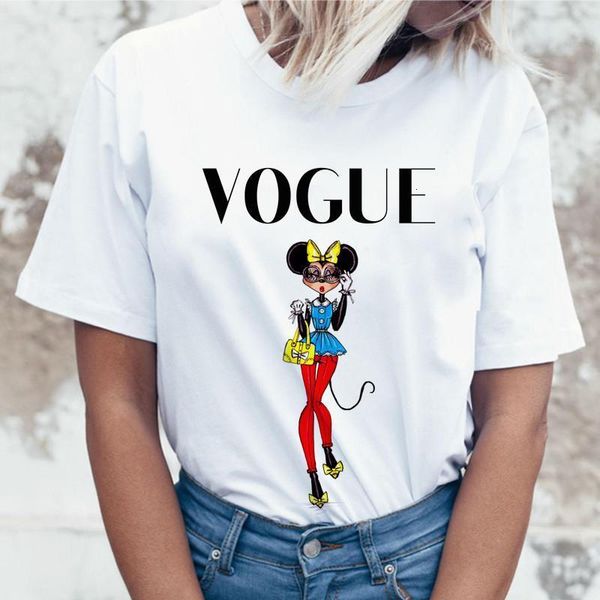 

zoganki summer vogue casual women kawaii harajuku de manga corta print tees fashion tee short sleeve tee shirts, White