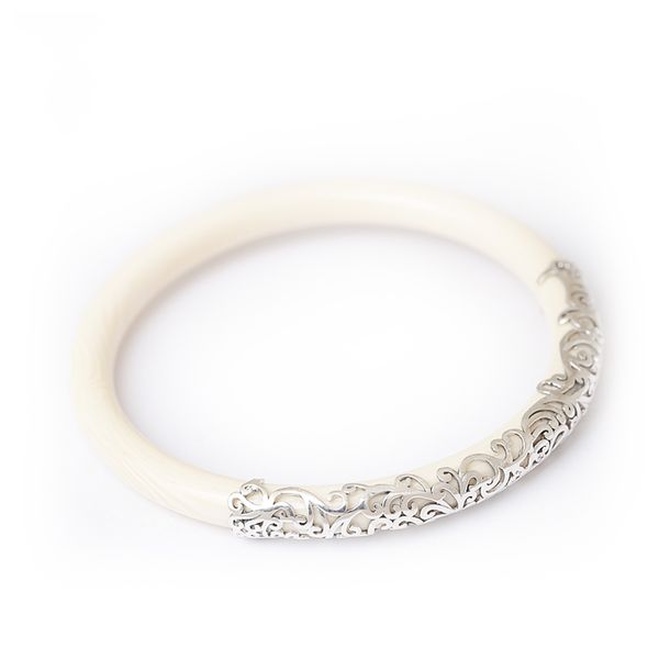 

sterling silver handmade accessories bracelet, Black