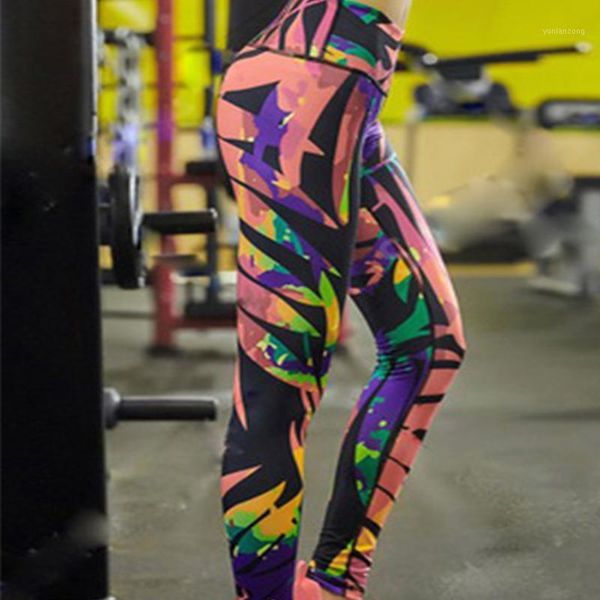 

yoga outfits legging sport pants women capri girl tummy control1, White;red