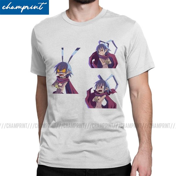 

men's laharl disgaea novelty short sleeve prinny penguin video game o neck clothes plus size sport hooded sweatshirt hoodie men t shirt