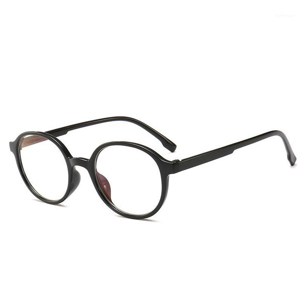 

2020new women spectacle frame clear lens women optical frames myopia eyeglasses frame computer glasses1, Black
