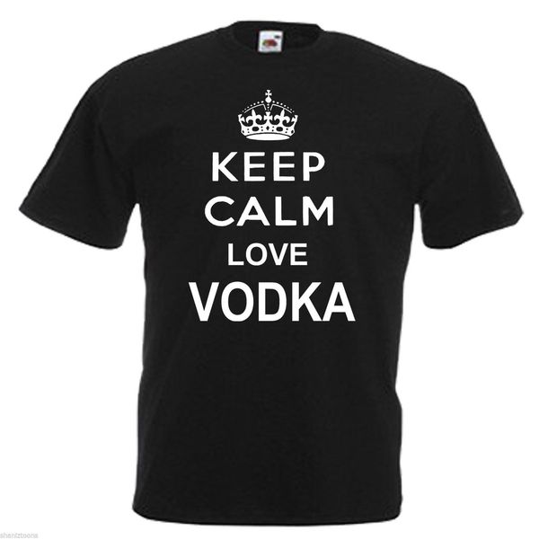 

summer creative design keep calm love vodka adults 12 colours size 3xl printing sport hooded sweatshirt hoodie t shirt