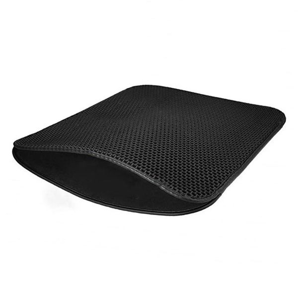

pet cat litter mat eva double-layer cat litter trapper mats non-slip mat layered kattenmand easy clean