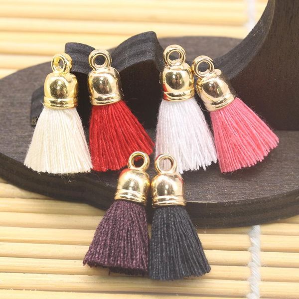 

10шт 2 см металлическая крышка мини кисточек кулон ювелирные изделия занавес одежды декоративные аксессуары ключ сумка подвеска ремесло тазо