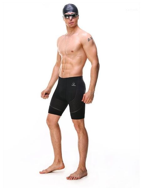 

running shorts fitness men's tight capris stretch basketball short summer dry training reflective night compression capri1, Black;blue