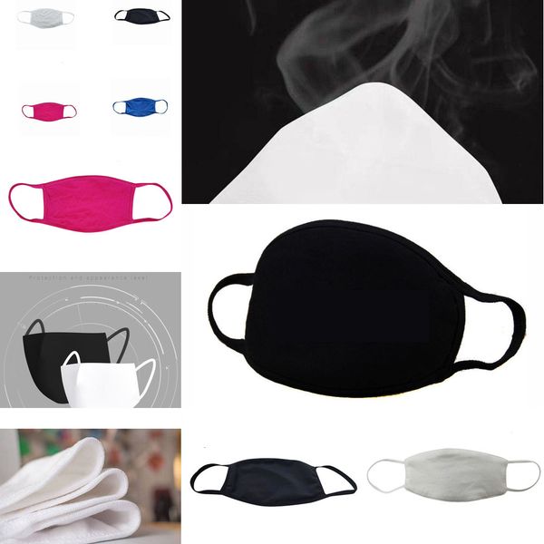 

washable reusable mouth face pm2.5 cotton anti-dust facial protective cover masks in stock y21z