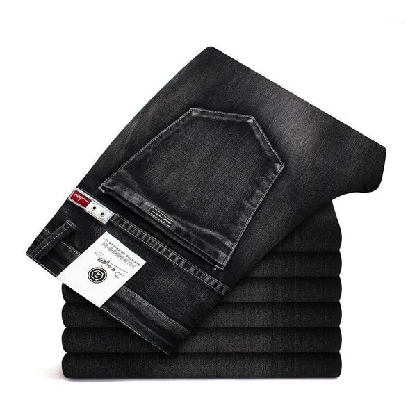 

spring black jeans mens plus big size 9xl 10xl pants large jeans 48 50 52 elasticity high waist work pants men 150kg1, Blue