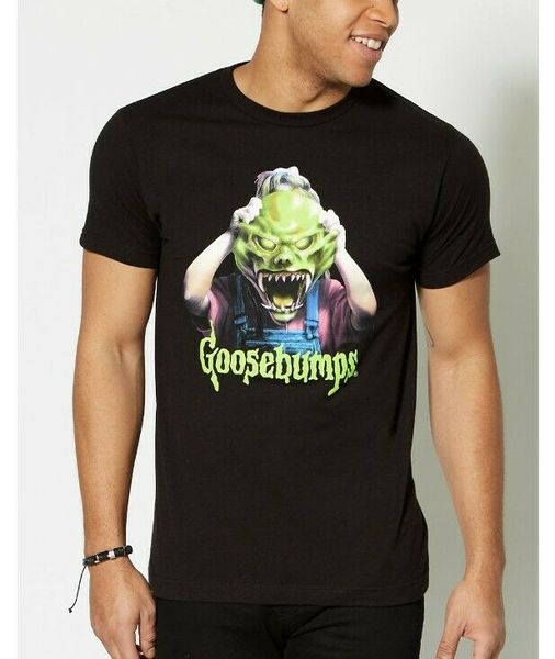

new creepy company goosebumps haunted mask shirt, size xxlarge printed men hoodie designers t shirts sweatshirt