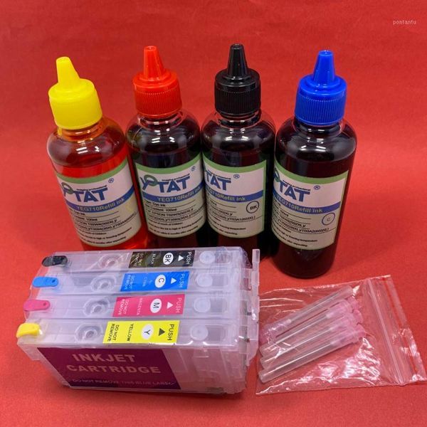 

refillable ink cartridge with arc chip 35xl t359xl t3591 - t3594 for workforce pro wf-4720 wf-4725 wf-47401 cartridges